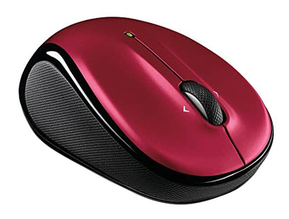 Logitech Wireless Mouse M325 with Designed-For-Web Scrolling - Red - color: Red