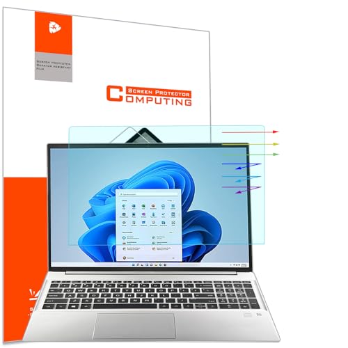 2 Pack Anti Blue Light Anti Glare Screen Protector for 15.6" 16:9 Lenovo/HP/Dell/ASUS/LG/MSI/Samsung/Acer Laptop, Eye Protection Blue Light, UV, Glare Blocking Filter Film