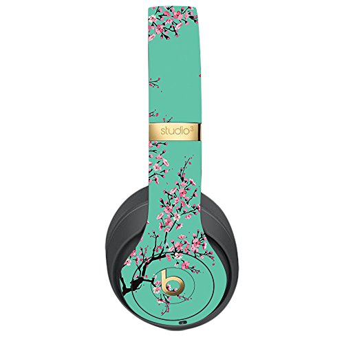MightySkins Skin Compatible with Beats Studio 3 Wireless - Cherry Blossom Tree | Protective, Durable, and Unique Vinyl Decal wrap Cover | Easy to Apply, Remove, and Change Styles | Made in The USA - color: Cherry Blossom Tree