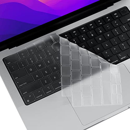BlueSwan Anti-Cracking Case for MacBook Pro 16 inch M5-M1 Pro/Max 2026-2021 | Anti-Scratch Protective Hard Case, Soft TPU Bumper, Drop Protection, Sturdy and Durable, Business & Travel, Frosted Clear - color: Frosted Clear, size: Pro 16-inch (2026-2021)