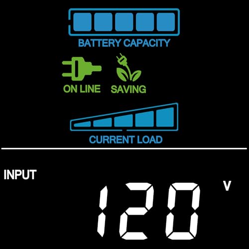 CyberPower CP1350PFCLCD PFC Sinewave UPS Battery Backup and Surge Protector - size: 1350VA, style: Mini-Tower