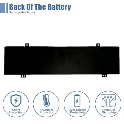 C41N2302 Laptop Battery Replacement for Asus TUF Gaming A14 FA401WV ROG Zephyrus G14 GA403 GA403UP GA403WW GA403WR GA403WP GA403UI GA403UU Series 0B200-04460000 15.48V 73Wh 4716mAh - size: 10.71 * 3.62 *0.51 inch C41N2302