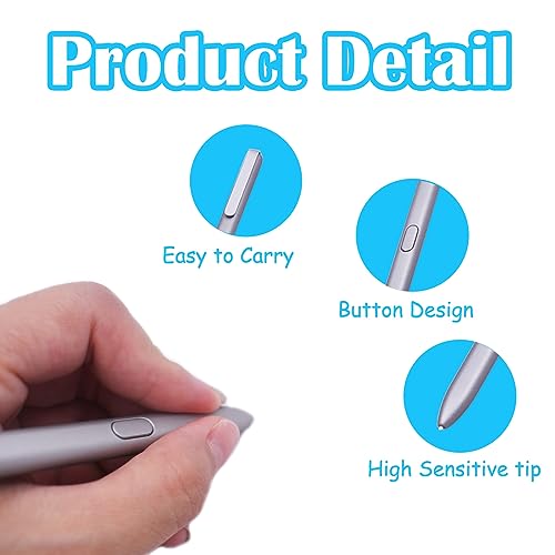 Pen Compatible with Remarkable 2 Pen,Replacement Pen Compatible with Remarkable 2 Tablet,EMR Stylus with Palm Rejection,Compatible with Remarkable 1,4096 Pressure Levels (Includes Pen Tips)