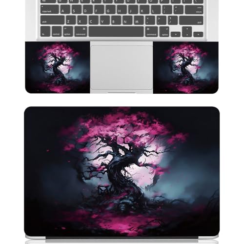 Universal Laptop Skin Sticker Decal for 11.6”12" 13" 13.3" 14" 15" 15.4" 15.6" Reusable Waterproof Scratch-Scratch Resistant Protective Vinyl Laptop Notebook Skin Stickers - Cherry Blossom Tree - color: Cherry blossom Tree