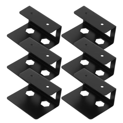 Desk Laptop Holder Mount Rack with Anti-Slip Mats and Iron Frame, Space Saving Storage Shelf for Home Learning Environment and Study, Prevents Sliding and Declutters Desk
