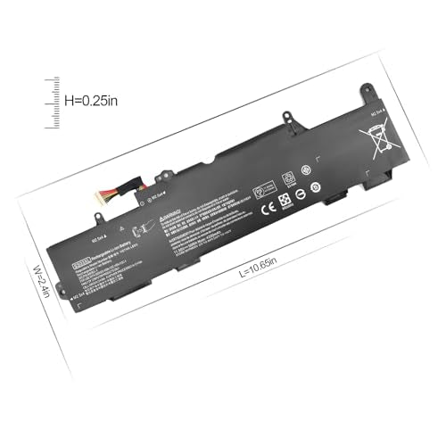 SS03XL 933321-855 Laptop Battery Replacement for HP EliteBook 840 730 735 740 745 830 846 G5, 735 745 830 840 G6 ZBook 14U G5 G6 HSN-I13C-4 HSN-112C HSTNN-LB8G Computer Notebook Battery.