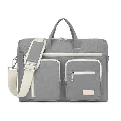 15-15.6 inch Laptop Shoulder Bag, for MacBook Pro 16, Hp Lenovo Dell 14 inch Waterproof Messenger Bag Case Sleeve (gray) - color: Gray, size: 15 inch/15.6 inch