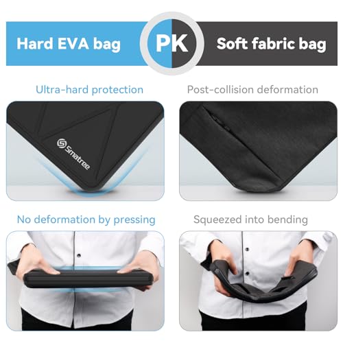 Smatree Hard EVA Protective Sleeve Case Compatible for 13.4 inch ASUS ROG Flow Z13 2025 GZ302/2023 GZ301/2022 Laptop, Anti-Shock and Waterproof Notebook Bag (X8023) | Compatible for 13.4 inch ASUS ROG Flow Z13 2025 GZ302/2023 GZ301/2022, Anti-Shock and Wa