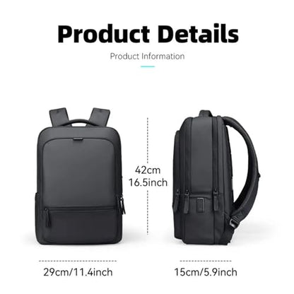 TREKON Business Laptop Backpack, Water-Resistant, USB Charging Port, Multiple Organization Pockets, Fits 15.6" Laptop, College, Travel & Work Bag