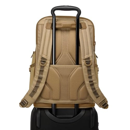 TUMI - Alpha Bravo Nomadic Backpack - Men's Durable Carry On Bag - 18.8" X 15.0" X 9.0" - Fits up to 15" Laptop - Khaki - color: Khaki