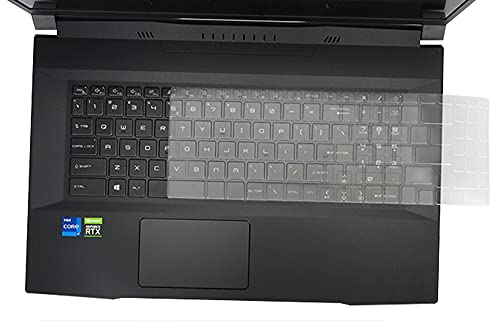 MSI Keyboard Cover - 2023 Stealth 17/16 Studio/Raider GE78HX GE68HX, Katana GF66 GF76 11UE 12UE/Sword 15 17/Pulse GL66 GL76 /Crosshair 15 16 17, Cyborg Modern 15/Creator M16/Prestige 16 Skin