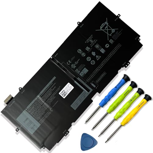 52TWH Laptop Battery Compatible with Dell XPS 13 7390 2-in-1 Series Notebook P103G P103G001 P103G002 MM6M8 0MM6M8 XX3T7 0XX3T7 7.6V 6375mAh 4Cell