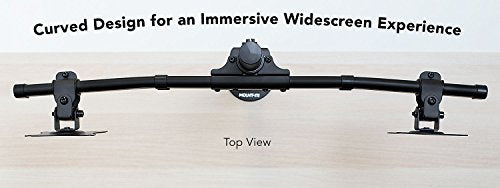 Mount-It! Dual Monitor Desk Stand, C-Clamp & Grommet Base | Fits two VESA 75/100 screens 17-27", two articulating arms, C-clamp and grommet bases.