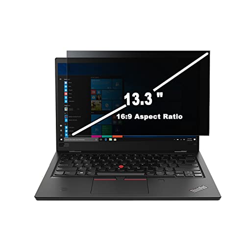 13.3 Inch Laptop Privacy Screen Protector Designed for HP Envy/Dell/Asus/Acer/Samsung/Lenovo,Matte Eye Protection Anti Glare Anti peep Protector Film for All 13.3" with 16:9 Aspect Ratio Laptop Privacy Guardian - size: 13.3 inch
