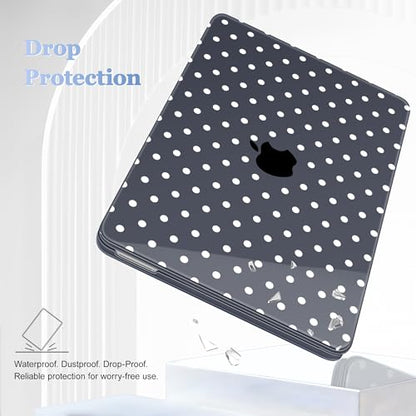 Tuiklol for 2026 MacBook Neo 13 Inch A18 Pro Chip Case, (Model A3404) Anti-Scratch Anti-Drop Slim Hard PC Shell Case with Shockproof Protective MacBook Neo Laptop Cover, Spot-White - color: Spot-White