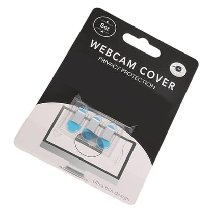 3 Discreet Webcam Privacy | 0.7mm Tool-Less Adhesive Cover Smartphones, Tablets, Laptops | Anti-Peeping Design Camera Privacy Cover Protector Suitable for Laptops Tablets Phones Tool - color: B