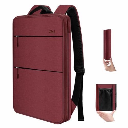 Slim & Expandable Laptop Backpack 15 15.6 16 Inch Case, Water Resistant Travel Backpack Compatible with MacBook Pro/Neo 16" 15", Dell XPS 15 16 and Most 15" 15.6" 16" Notebooks，R01D02 - color: R01d02, size: 15"-16"