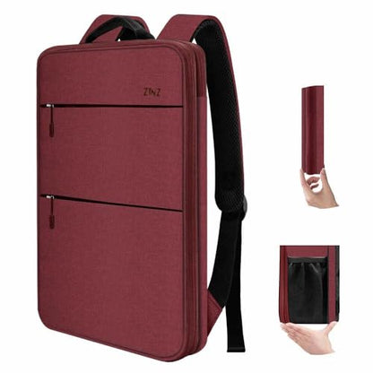 Slim & Expandable Laptop Backpack 15 15.6 16 Inch Case, Water Resistant Travel Backpack Compatible with MacBook Pro/Neo 16" 15", Dell XPS 15 16 and Most 15" 15.6" 16" Notebooks，R01D02 - color: R01d02, size: 15"-16"