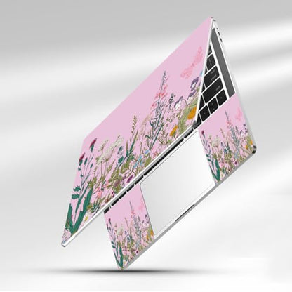 15-15.6 inches Netbook Laptop Skin Sticker Decal Reusable Cover Protector for 11.6 12 13 13.3 14 15 15.4 Notebook Chromebook PC, Scratch-Resistant Waterproof I Retro Botanical - color: Retro Botanical