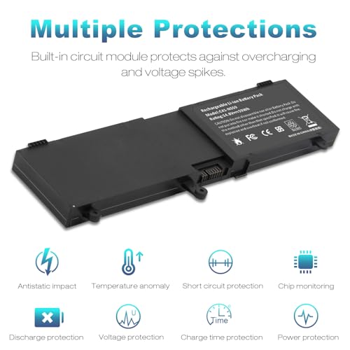 TREE.NB C41-N550 Battery Replacement for ASUS ASUS N550 N550JA N550JV N550J N550X47JV N550X47JV-SL N550JK Q550L Q550LF G550 G550J G550JK ROG G550 ROG G550J ROG G550JK - size: ‎C41-N550