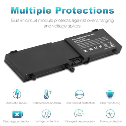 TREE.NB C41-N550 Battery Replacement for ASUS ASUS N550 N550JA N550JV N550J N550X47JV N550X47JV-SL N550JK Q550L Q550LF G550 G550J G550JK ROG G550 ROG G550J ROG G550JK - size: ‎C41-N550