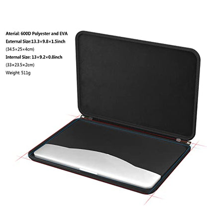 Smatree Hard Laptop Case for 14 inch HP ZBook 8 G1i/G1a | Compatible for ZBook Firefly G11/G11A, OmniBook X AI PC 14, EliteBook 8 G1iN/G1i/G1a, EliteBook 845 G11/840 G11/X Flip G1i - color: Black-for 14 inch HP ZBook 8 G1i/G1a