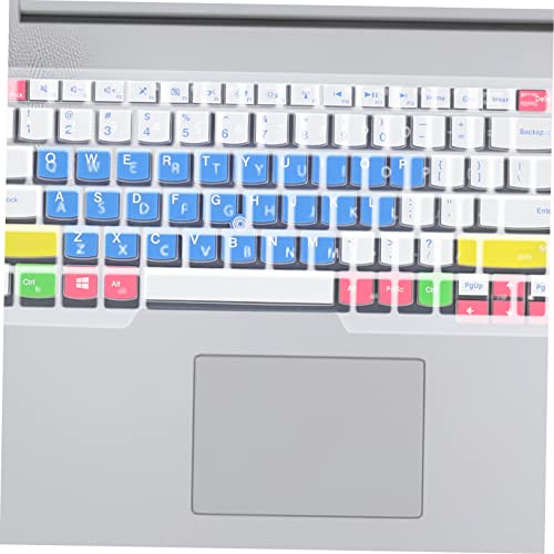 Angoily Keyboard Cover Skin Silicone Protector for Easy to Install Washable Keyboard Accessory