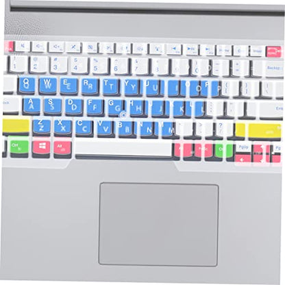Angoily Keyboard Cover Skin Silicone Protector for Easy to Install Washable Keyboard Accessory