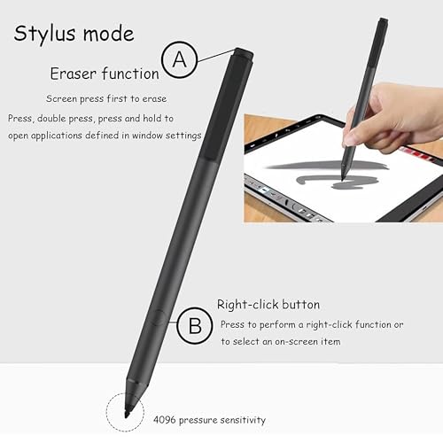 MPP 2.0 Tilt Pen 2MY21AA 929863-001 SPEN-HP-03 Active Stylus - 4096 Pressure Sensitivity, Tilt Function, USB-C Rechargeable for HP Spectre x360, Envy x360, Pavilion x360, Omnibook 2-in-1 Laptops - style: MPP 2.0