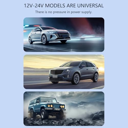 12V/24V Portable Automotive Power Adapter 150W 4 USB Chargers Intelligent Temperature Control for Electronics Road Trips Car Essential Inverter for Laptops