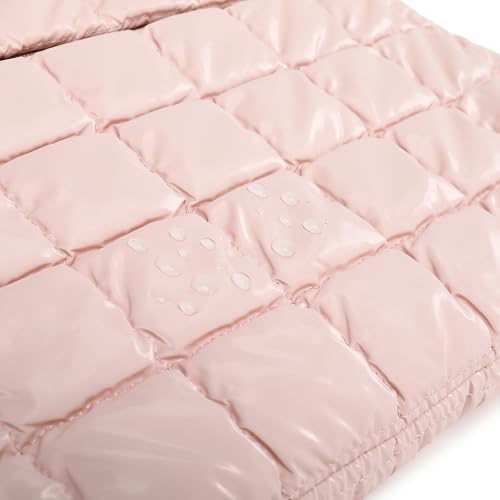 Canvas Life 360 Protective Plush Laptop Sleeve 14-14.4-inch Laptop Sleeve Bag Compatible with HP, Lenovo, Dell, ASUS, MacBook Pro 14-inch - Quilted Design (Pink, 14 inch / 14.0 inch) - color: Pink
