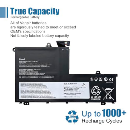 L19C3PF1 Laptop Battery Replacement for Lenovo ThinkBook 15-IML 15-IIL 14-IML 14-IIL Series 19M3PF2 L19D3PF2 L19L3PF1 L19D3PF1 L19M3PF1 L19M3PF9 L19C3PF9 L19L3PF8 11.52V 45Wh 3950mAh - size: 8.56*5.02*0.28 inch L19C3PF1