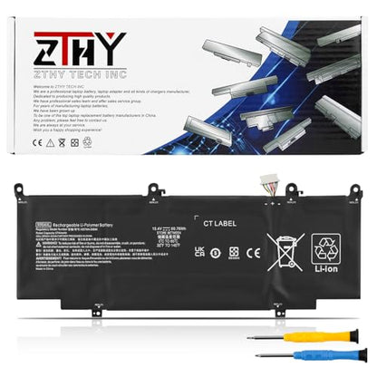 RR04XL L60373-005 Laptop Battery Replacement for HP Spectre X360 13-AW0000 | 13T-AW000 13-AW0xxx 13-aw0013dx 13-aw0023dx 13-aw2003dx 13T-AW0xxx 13T-AW100 13T-AW200 13-AW2028UR AW0113NA RR04060XL 60.76Wh - size: 10.24*4.02*0.2 inch RR04XL