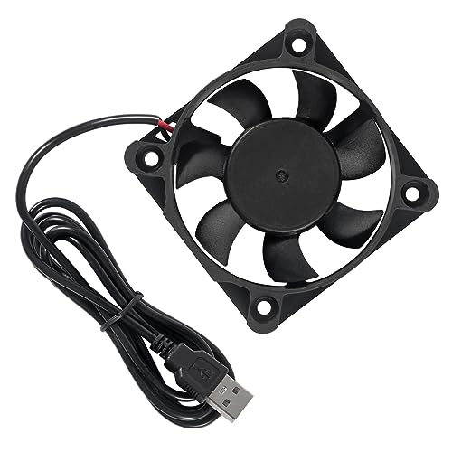 ACEIRMC 4pcs 50mm USB Brushless Cooling Fan 50mm x10mm DC 5V Quiet Cooling Fan 5010 Mini Computer Fan for Small Appliances Series Replacement (5010 5V USB) - color: 5010 5V USB