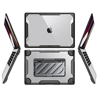 SUPCASE for MacBook Pro 16 Inch Case with Stand 2026-2021 (Unicorn Beetle Pro), M5/M4/M3/M2/M1 Pro/Max A3429 A3428 A3403 A3186 A2991 A2780 A2485 Heavy Duty Protective Cover for MacBook Pro 16",Black - size: MacBook Pro 16"