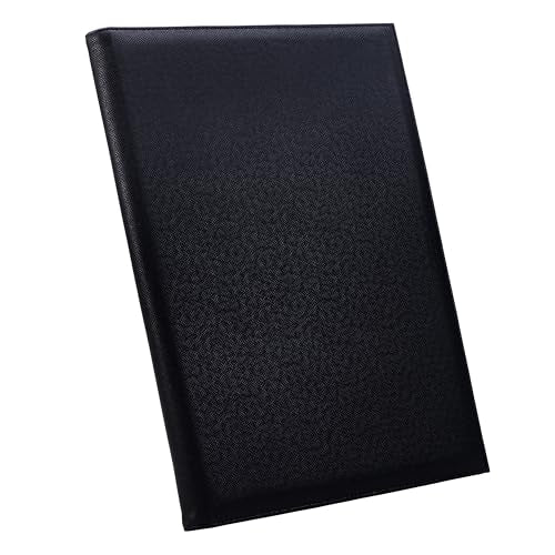 Case-it Padded Laptop Sleeve | Fits 15-Inch | LAP-101-LL Black | Faux Leather, Microfiber-Lined Gusseted Pocket, Internal Elastic Pocket, Laptop Protector, School & Office - color: LAP-101-LL-BLACK, size: 1 Pack