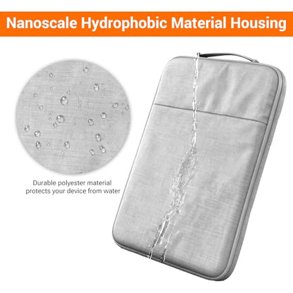 Laptop Sleeve Case Water-Resistant Protection Cover with Front Pocket Retractable Handle Computer Bag for 15.6 Inch Compatible with Laptop/Notebook/Tablet - size: Protect the inner liner