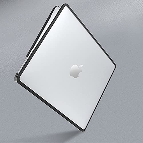 Se7enline Compatible with MacBook Pro Case 13 inch 2024/2023/2022/2021/2020 M1/M2 A2338/A2251/A2289 TPU+PC Laptop Hard Shell Cover with Sleeve Bag&Keyboard Skin&Screen Protector&Dust Plug,Black&Black - color: Black&Black, size: 13 inch (2020-Now Version)