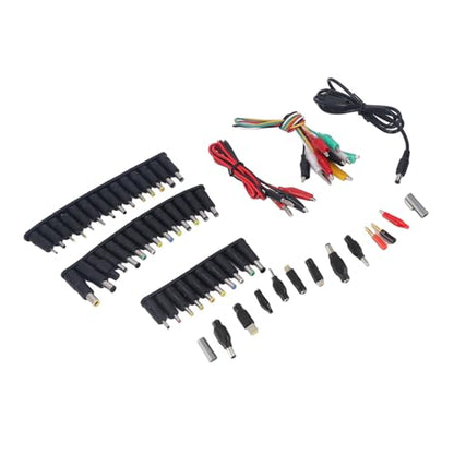 58 Pcs Universal Laptop Power Supply Adapter DC Power Supply for in Storage Box