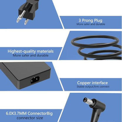 330W Slim AC Charger Adapter for ASUS ROG Strix Scar 16 17 18 G18 G634JY G634JZ G733PZ G733PY G733 G733CX G814JZ G814JI G834JY Zephyrus Duo 16 GX650PZ GX650PY A22-330P1A Laptop Power Supply Cord