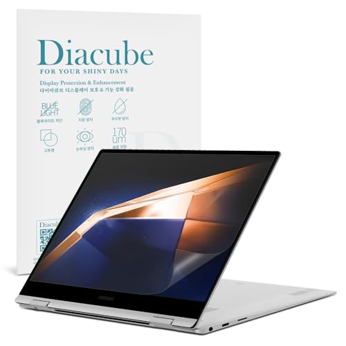2-Pack Anti-Blue Light Matte Screen Protector for Samsung Galaxy Book 4 Pro 360 16" - Eye Protection, Anti-Glare, Reduces Eye Fatigue & Highly Responsive Touch - size: Galaxy Book 4 Pro 360 16"