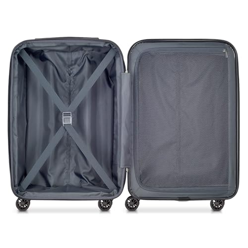 DELSEY PARIS Helium Aero Hardside Expandable Luggage with Spinner Wheels, Blue Cobalt, Carry-On Plus 21 Inch - color: Blue Cobalt, size: Carry-On Plus 21 Inch