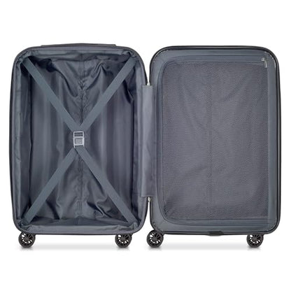 DELSEY PARIS Helium Aero Hardside Expandable Luggage with Spinner Wheels, Blue Cobalt, Carry-On Plus 21 Inch - color: Blue Cobalt, size: Carry-On Plus 21 Inch