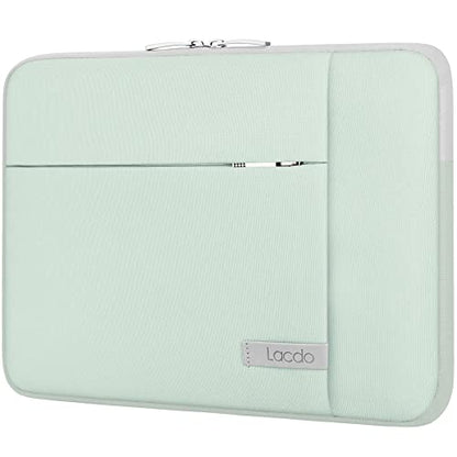 Lacdo Chromebook Case 11 Inch Laptop Sleeve for 11 Inch Acer HP Lenovo Dell Samsung ASUS Chromebook Spin 3 11, 13 inch New Surface Pro 11 Copilot+PC / 10 9 8 X, 11.6" MacBook Air Computer Bag, Green - color: Green, size: 11-11.6 Inch