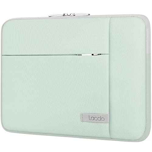Lacdo 13 inch Laptop Sleeve Case for 13 inch MacBook Air M5 A3449 (2026), M4 A3240 2025, M3 A3113, M2 A2681, M1 A2337 | 13" MacBook Neo A18 Pro A3404 (2026) | iPad Air/Pro 13 M5 Computer Bag, Green - color: Green, size: New MacBook Air/Neo/Pro 13 Inch