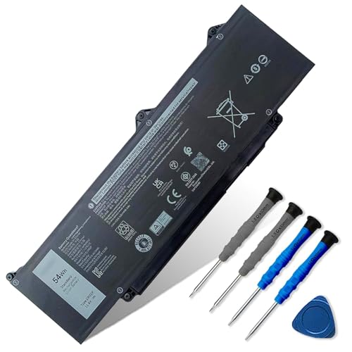 54Wh DR02P R73TC Laptop Battery Compatible with Dell Latitude 5550 5540 5450 5440 Precision 3590 3580 3480 3490 Series 2X1V9 02X1V9 803W6 0803W6 11.4V 4623mAh - size: 10.37*3.38*0.18 inch DR02P