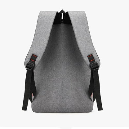 Anti Theft College Backpack With USB Charging Interface Waterproof Large Multi Pocket Laptop Travel Nylon Backpacks for Men Women Business Commuter Backpacks Daily Work Travel Airplane Use Grey - color: Grey