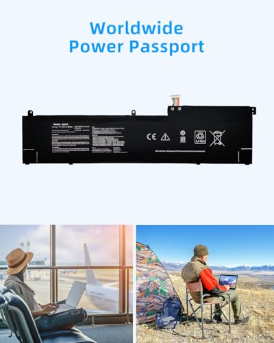 96Wh C32N2002 6-Cell Laptop Battery Replacement for Asus for ZenBook Pro 15 UX535 UX535LI UX564PH Flip 15 UX535LI UX564EH UX564EI UX564PH Series Notebook 0B200-03770000 High Performance - style: C32N2002