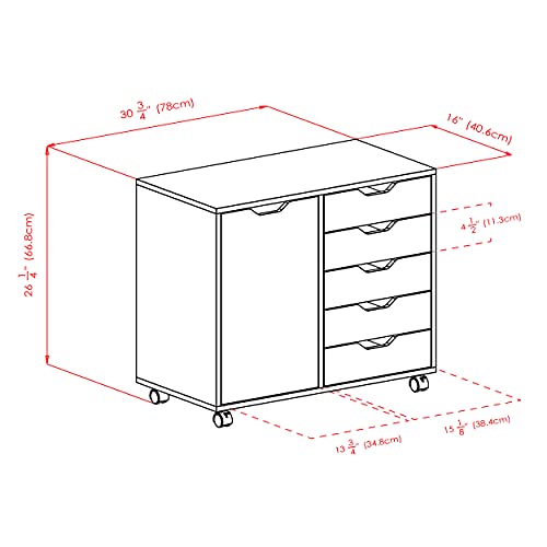 Winsome cabinets Wood Halifax Storage/Organization, Black - color: Black, style: Contemporary