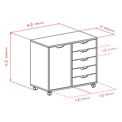 Winsome cabinets Wood Halifax Storage/Organization, Black - color: Black, style: Contemporary